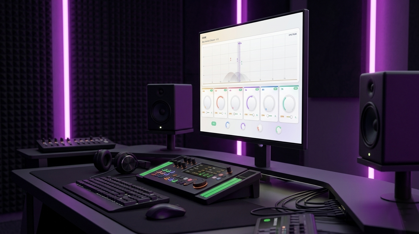 Crane Bass Harmonic Enhancer in studio